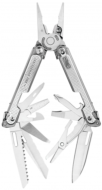 Мультиінструмент Leatherman Free P4 21 інструмент Grey (832642) - зображення 2