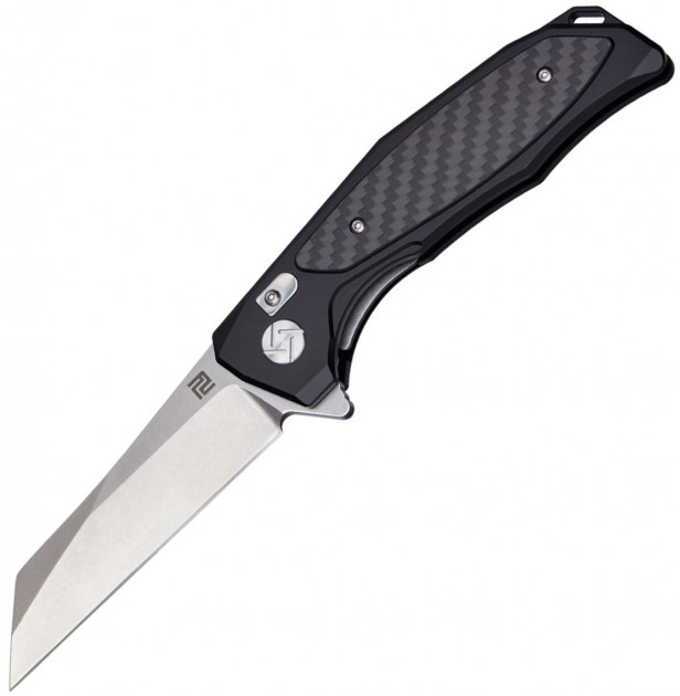 Карманный нож Artisan Cutlery Falcon SW, D2, Aluminium/CF Black (2798.01.45) - изображение 1
