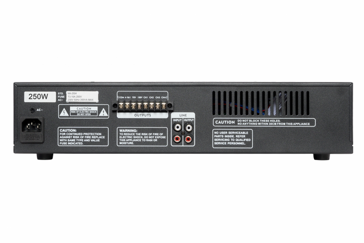Трансляционный усилитель мощности SKY SOUND MA-2504Z (250W) (7495024) - изображение 3