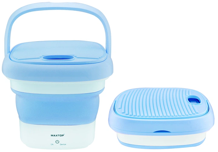 Складна міні пральна машина Maxtop BX-3 Blue (7399) - зображення 1