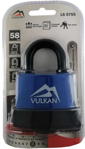  навесной Vulkan с защитой от влаги 55 мм (LS5755) – фото, отзывы .