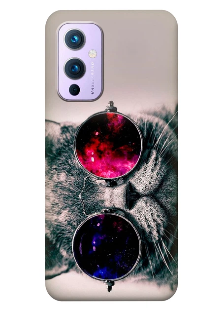 Силиконовый чехол ПринтОК для OnePlus 9 - Кот пилот - Фото 1 Силиконовый чехол ПринтОК для OnePlus 9 - Кот пилот - изображение 1