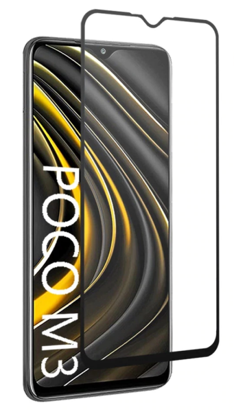 Захисне скло Deexe 5D Full Glue для Xiaomi Poco M3 - Black - Фото 1 Захисне скло Deexe 5D Full Glue для Xiaomi Poco M3 - Black - зображення 1