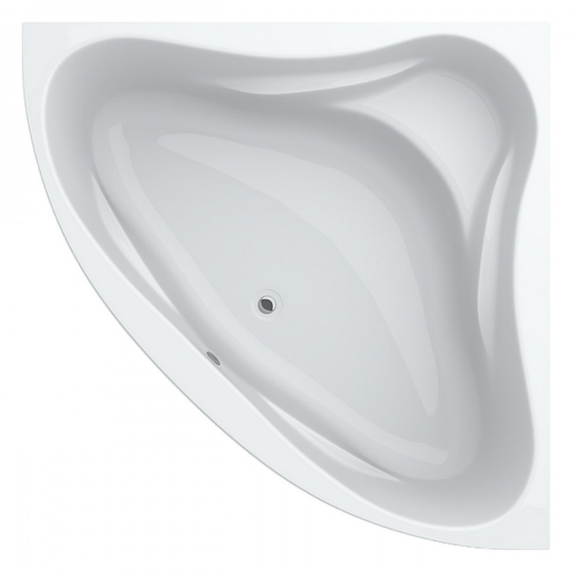 Ванна акриловая угловая 140х140 с панелью и ножками MILANA SWAN – фото ...