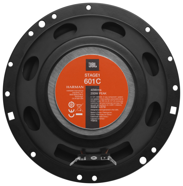 Автоакустика JBL Stage1 601C (67405) - зображення 4