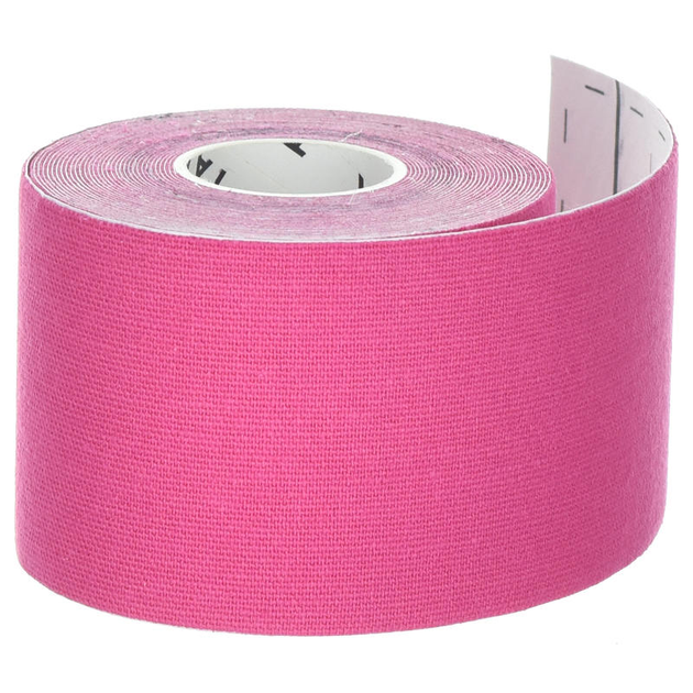 Кинезио тейп спортивний Sports Therapy Kinesiology Tape, 5 см х 5 м (рожевий) - зображення 1