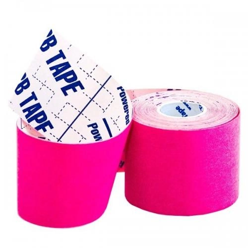 Кинезио тейп спортивний Sports Therapy Kinesiology Tape, 5 см х 5 м (рожевий) - зображення 2