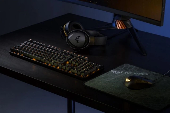 Клавиатура проводная Asus TUF Gaming K7 USB Black (90MP0191-B0RA00) - Фото 8 Клавиатура проводная Asus TUF Gaming K7 USB Black (90MP0191-B0RA00) - изображение 8