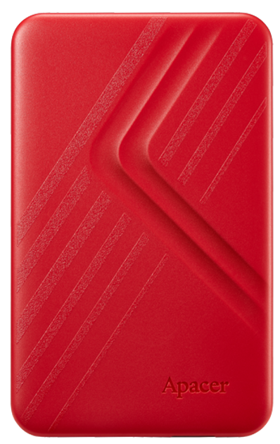 Жорсткий диск Apacer AC236 1TB 5400rpm 8MB AP1TBAC236R-1 2.5" USB 3.1 External Red - зображення 1