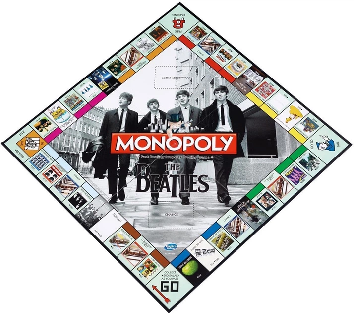 Настільна гра Winning Moves Монополія The Beatles (Англійська версія) (217428) (5036905020046) - зображення 3