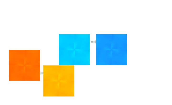 Пакет расширения Nanoleaf Canvas Expansion Pack - 4 шт. - изображение 4
