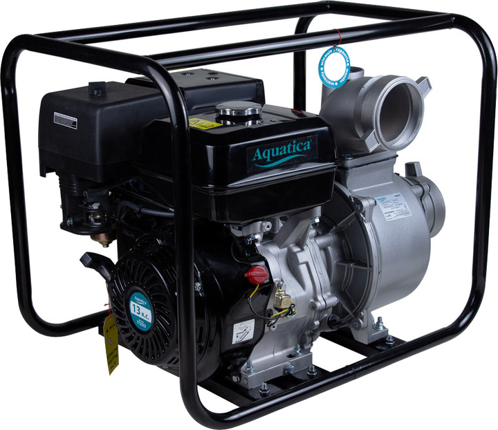 Мотопомпа Aquatica AQ60CX 10.0 кВт Hmax 23 м Qmax 2000 л/мин ...