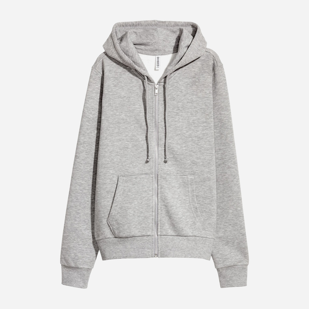 Толстовка H&M 0548546_серая.чорн.полоска M Серая (LD2000000977782) 