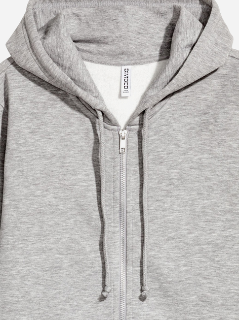 Толстовка H&M 0548546_серая.чорн.полоска M Серая (LD2000000977782) 