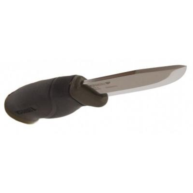 Ніж Morakniv Companion Heavy Duty MG чорно-зелений, вуглецева (12210) - зображення 2