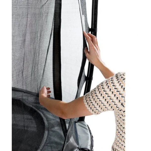 Батут Exit Toys Elegant Premium 214 х 366 см прямоугольный с защитной сеткой Зеленый - изображение 7