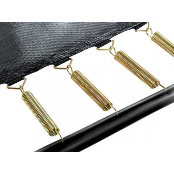 Батут Exit Toys Elegant Premium 214 х 366 см прямоугольный с защитной сеткой Зеленый - изображение 4