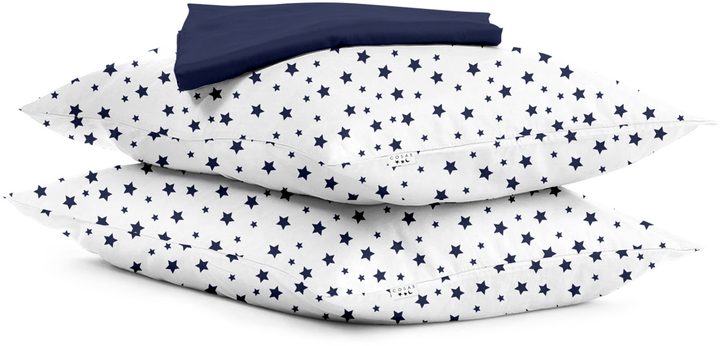 Натуральний набір Cosas Простирадло 220х240 + 2 наволочки 50х70 Set_DarkBlue_StarsfallBlueWhite від Rozetka на платформі USKIDKA Акція на Натуральний набір Cosas Простирадло 220х240 + 2 наволочки 50х70 Set_DarkBlue_StarsfallBlueWhite від Rozetka