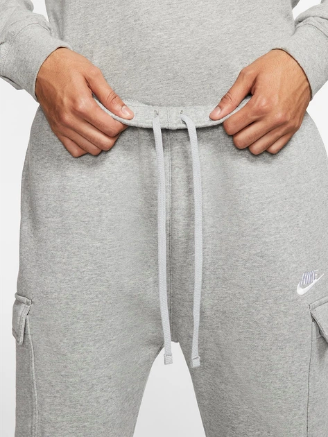 Spodnie dresowe męskie ocieplane Nike M Nsw Club Pant Cargo Bb CD3129-063 2XL Szare (193147747409) - obraz 6