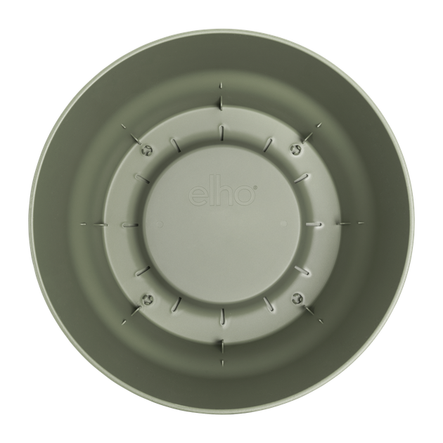 Горшок для цветов Elho Greenville bowl круглый 11,6л 33 x 19 см (332464) Зеленный - изображение 6