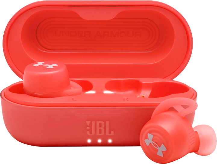 UNDER ARMOUR TRUE WIRELESS STREAK BETA … Наушники Under Armour JBL True Wireless Streak Red (UAJBLSTREAKRED