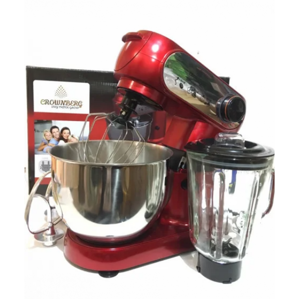 Миксер Комбайн кухонный Crownberg CB-3404 Миксер планетарный Мясорубка Блендер (F05SM654) - изображение 3
