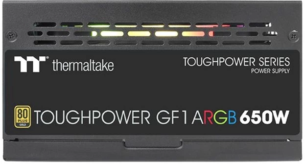 Блок живлення Thermaltake Toughpower GF1 ARGB 650W Gold (PS-TPD-0650F3FAGE-1) - зображення 3