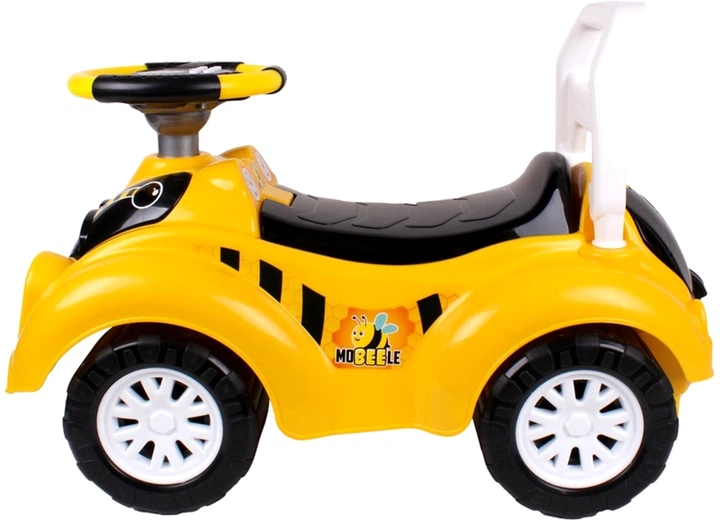 Jeździk Technok Auto na spacery Żółto-czarny (4823037606689) - obraz 2