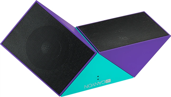 Głośnik przenośny Canyon Transformer Portable Bluetooth Speaker Purple (CNS-CBTSP4GBL) - obraz 2