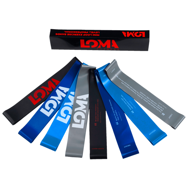 Профессиональные фитнес-резинки Loma Sports (4 шт.) - Фото 2 Профессиональные фитнес-резинки Loma Sports (4 шт.) - изображение 2