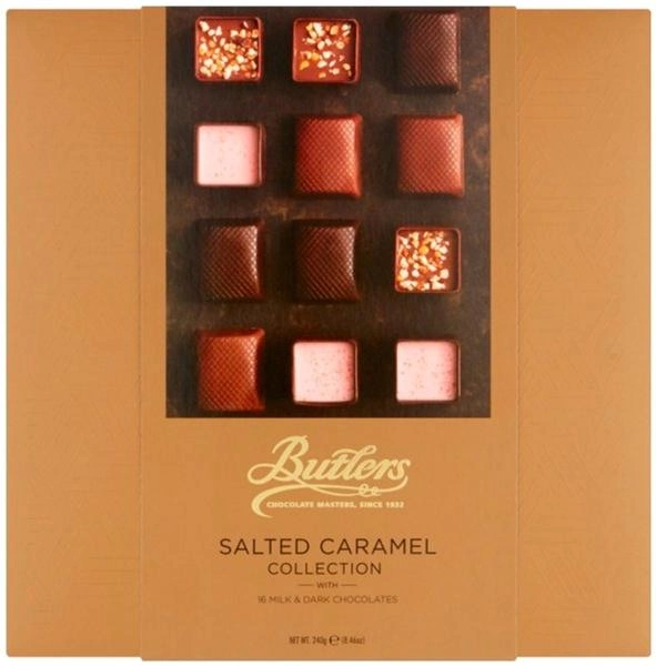Шоколадні цукерки Butlers із солоною карамеллю 240 г (5099466163645) - зображення 1