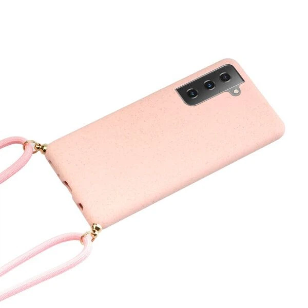 Защитный чехол Deexe Astra Case для Samsung Galaxy S21 (G991) - Pink - изображение 2