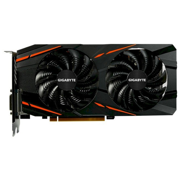 Видеокарта GIGABYTE Radeon RX 470 4GB GDDR5 256-bit WindForce 2X G1 Gaming OC (GV-RX470G1 GAMING-4GD) Б/У - зображення 1