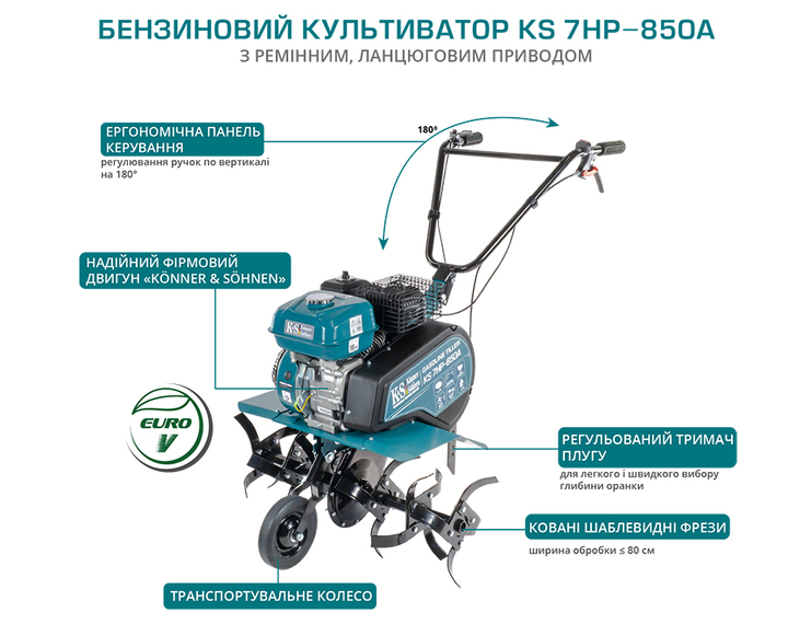 Мини-культиватор для фермы с бензиновым приводом, Прочный вал для сельскохозяйственной техники