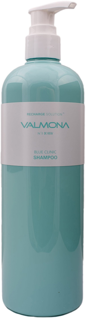 Акція на Шампунь для волосся Valmona Зволоження Recharge Solution Blue Clinic Shampoo 480 мл від Rozetka