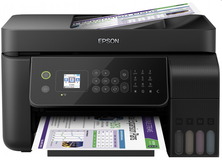 БФП Epson L5190 Wi Fi, ethernet, fax (C11CG85405) - Фото 1 БФП Epson L5190 Wi Fi, ethernet, fax (C11CG85405) - зображення 1