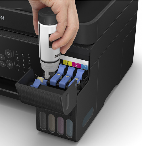 БФП Epson L5190 Wi Fi, ethernet, fax (C11CG85405) - Фото 4 БФП Epson L5190 Wi Fi, ethernet, fax (C11CG85405) - зображення 4