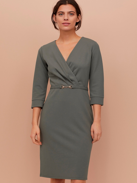 Сукня міді осіння жіноча H&M 0828268-1 S Хакі від Rozetka на платформі USKIDKA Акція на Сукня міді осіння жіноча H&M 0828268-1 S Хакі від Rozetka