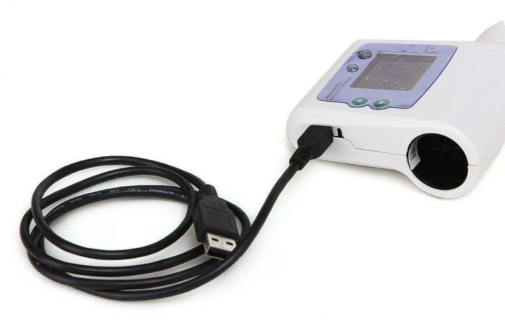 Спирометр (спирограф) Contec SP10 для определения дыхательной способности с передачей данных на ПК - изображение 2