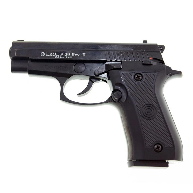 Пистолет стартовый Ekol P 29 Rev II Black - изображение 1