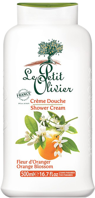 Акція на Екстраніжний крем для душу Le Petit Olivier Extra gentle shower creams Апельсиновий цвіт 500 мл від Rozetka