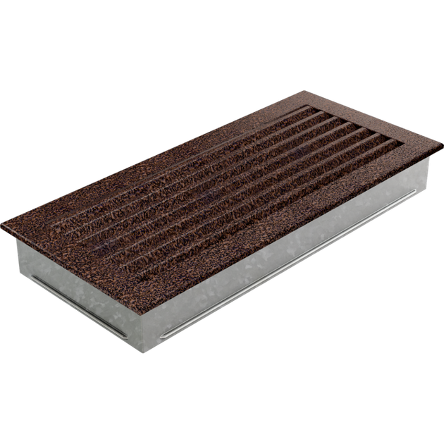 Вентиляційна решітка Kratki FRESH мідна 17x37 - зображення 2