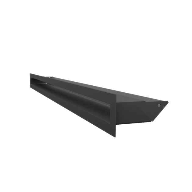 Вентиляційна решітка Kratki LUFT SF чорна 6x80 - изображение 3