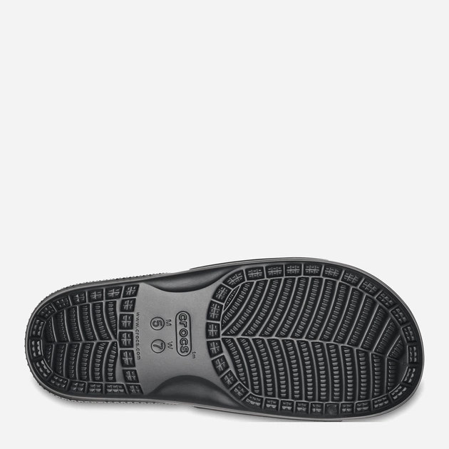 Klapki damskie Crocs Classic Slide 206121-001 43-44 (M10/W12) 28 cm Czarne (191448438316) - obraz 5