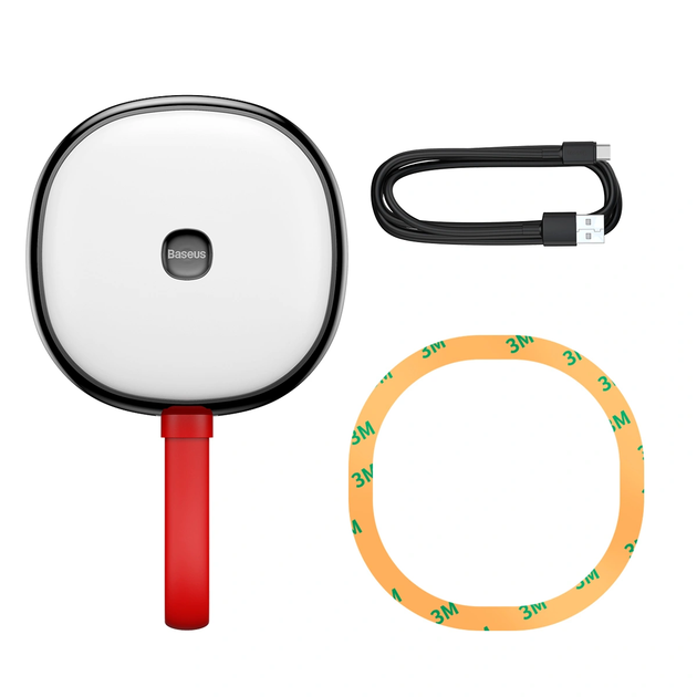 Лампа ліхтар на сонячній батареї BASEUS In-car Solar Reading Lamp | 500mAh, 4-16Hours |. Black - зображення 8