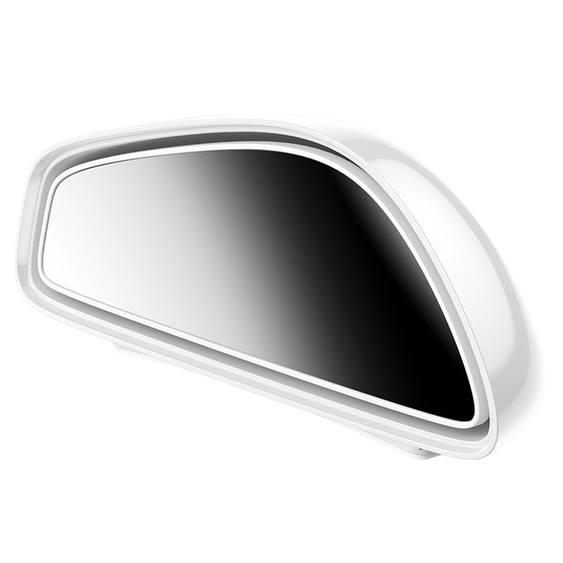 Дополнительное зеркало слепых зон для автомобиля BASEUS Large View Reversing Auxiliary Mirror. White - изображение 1