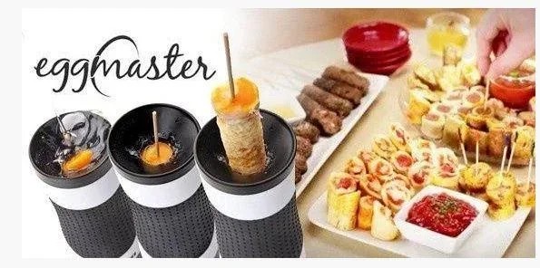 Омлетница Rollie Egg Master Прибор для быстрого приготовления яичницы EGG Master Pro Cooking возможность добавления ингредиентов белый черный (op24076599) - изображение 10