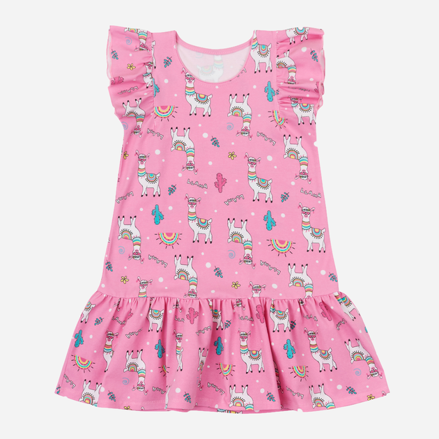 Акція на Дитяче літнє плаття для дівчинки UA16 15СК125 2-292 122 см Рожеве від Rozetka