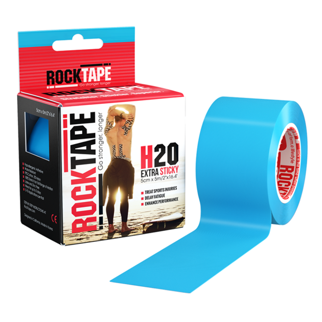 Кинезио тейп H2O Blue 5см x 5м RockTape​ (2883-29138) - изображение 1