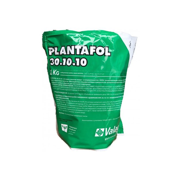 Добриво Плантафол 30+10+10 1 кг Valagro (65107) – фото, відгуки ...